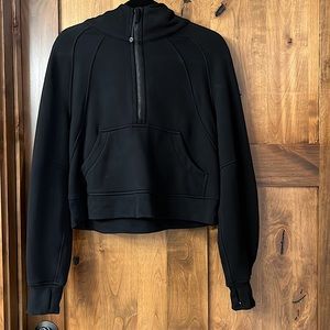 Lululemon Scuba oversized half zip hoodie Sz XS/S